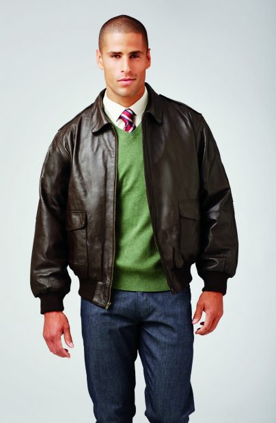 Napa Leather Bomber Jacket | Burks Bay