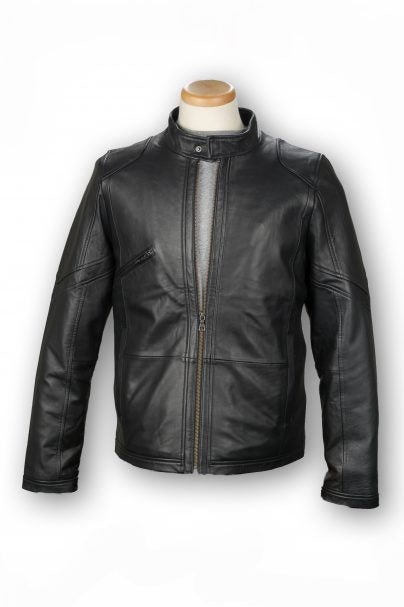 Men's Designer Leather Lamb Jacket | Burks Bay