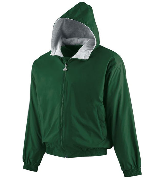 Youth Hooded Taffeta Jacket/Fleece Lined | Augusta Sportswear | 3281