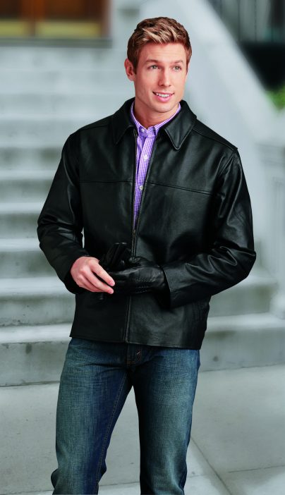 Napa Leather Driving Jacket | Burks Bay