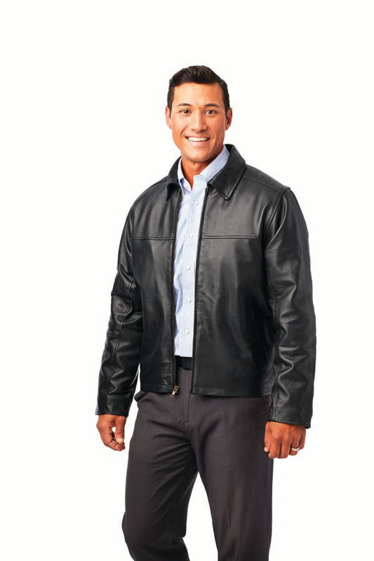 Lamb Leather Driving Jacket | Burks Bay