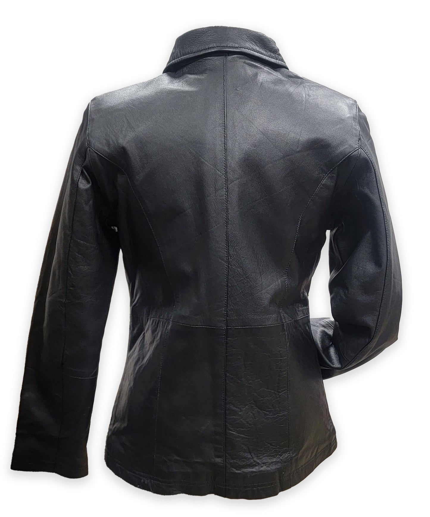 Ladies Car Napa Leather Jacket | Burks Bay