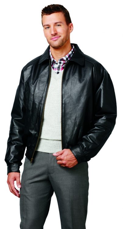 Napa Classic Leather Jacket | Burks Bay