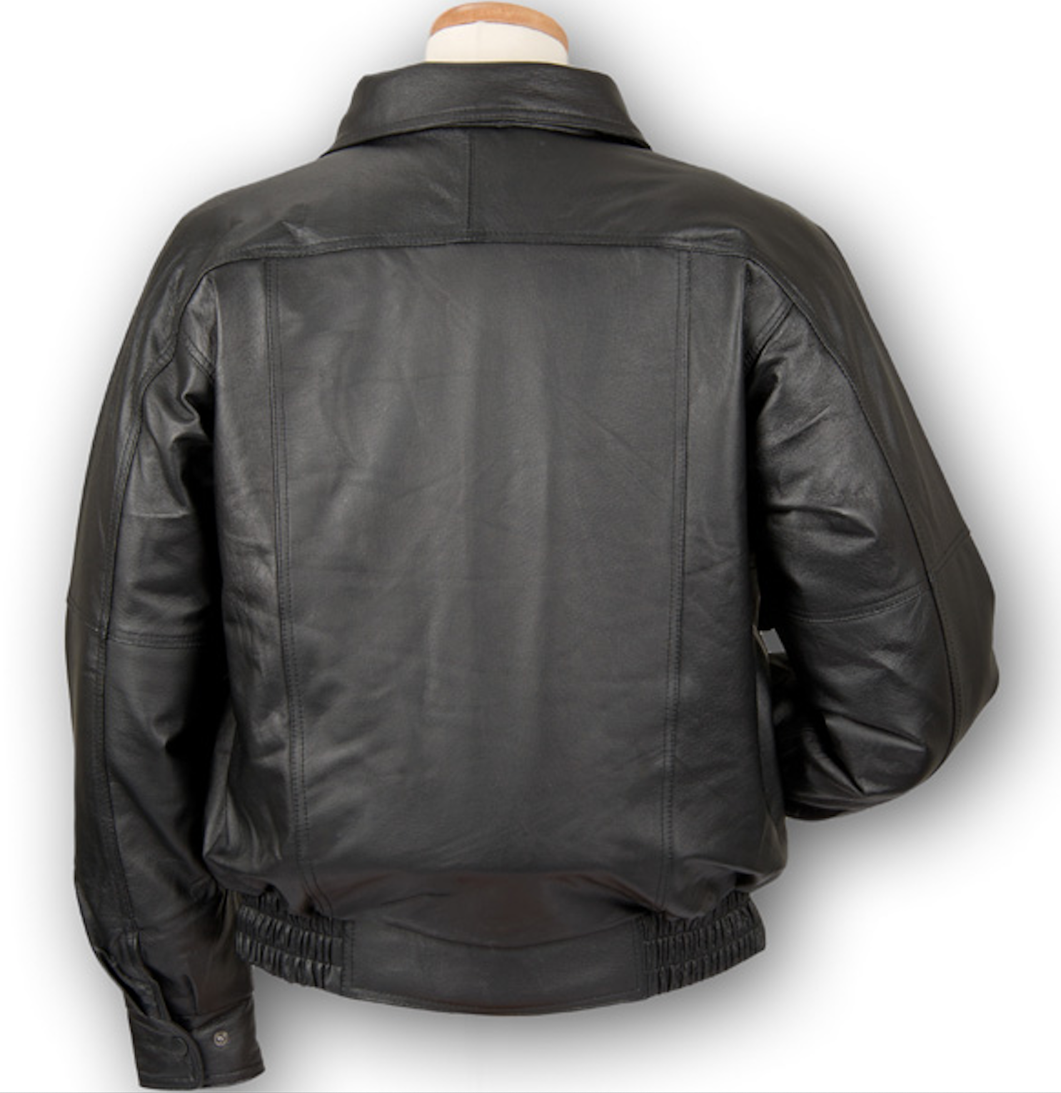 Concealed Carry Leather Jacket | CCW | Burks Bay | Buffed Bomber