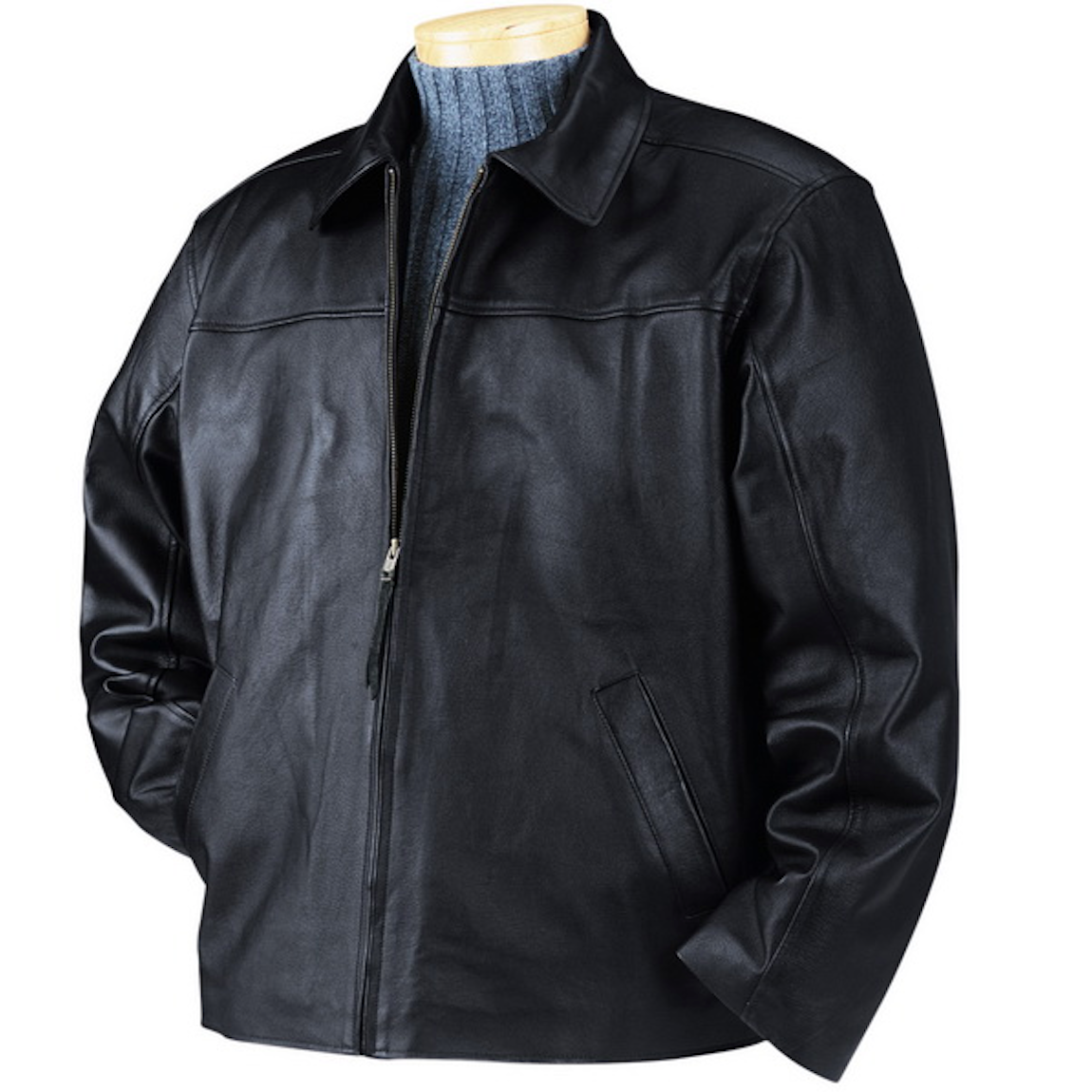 Napa Leather Driving Jacket | Burks Bay