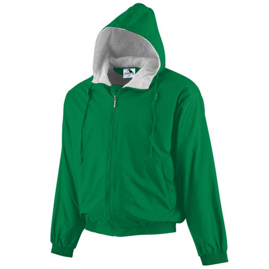 Hooded Taffeta Jacket/Fleece Lined | Augusta Sportswear | 3280